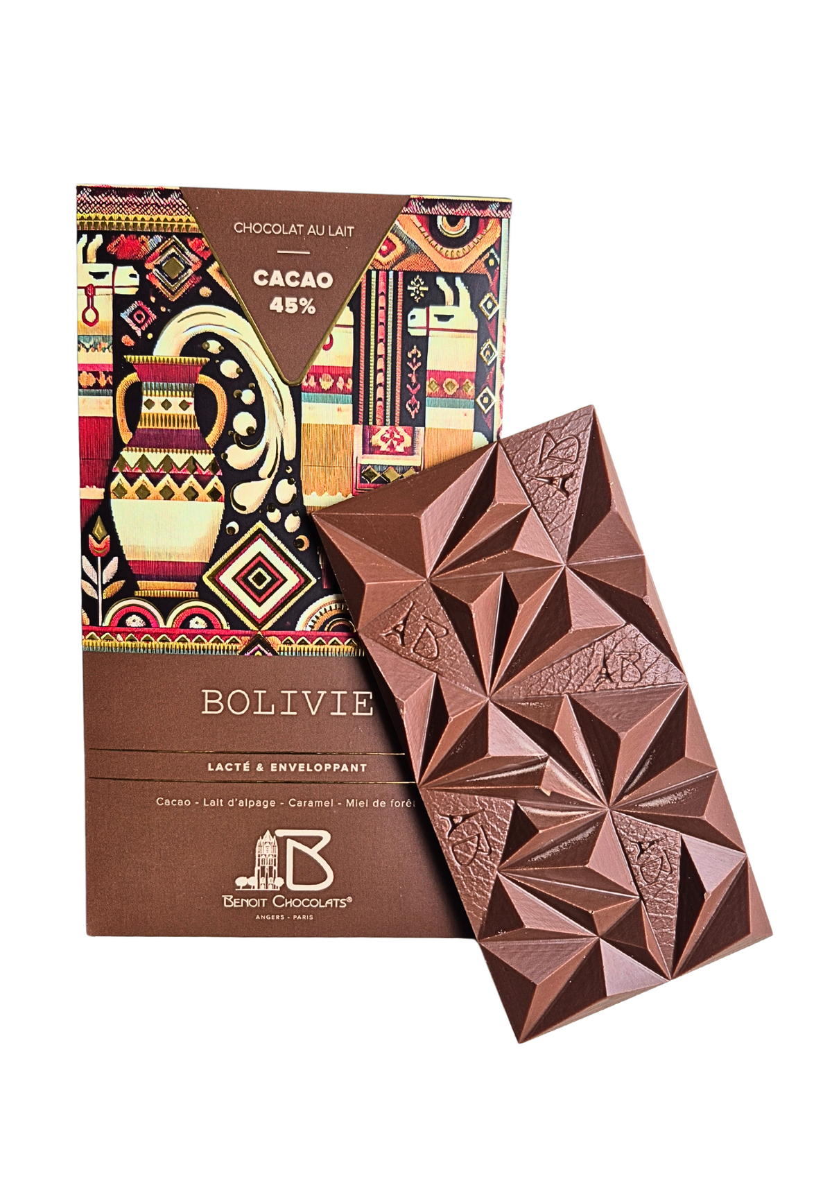 Tablette de chocolat lait  Au Fondant Baulois®