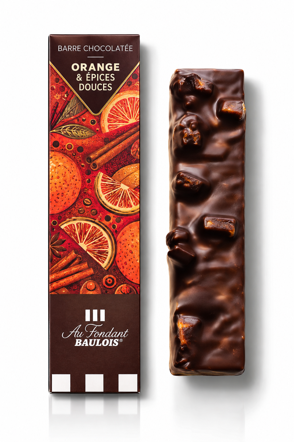 La Barre Chocolatée Au Fondant Baulois®